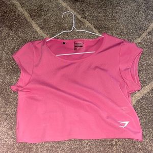 gym shark workout tee